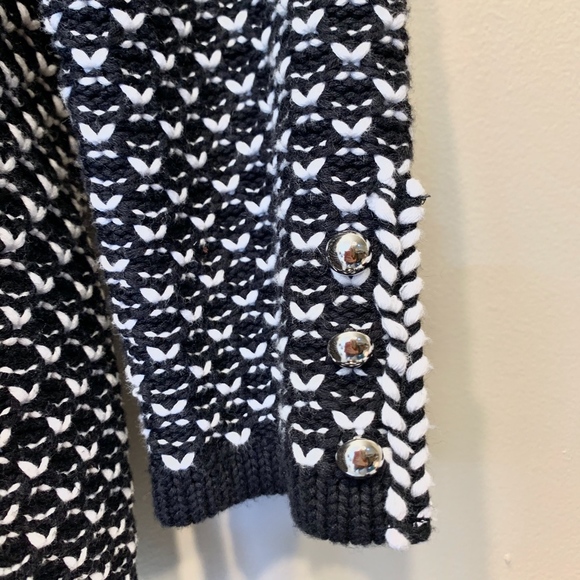 WHBM Crochet Chunky Knit Button Pocket Cardigain - Picture 7 of 9